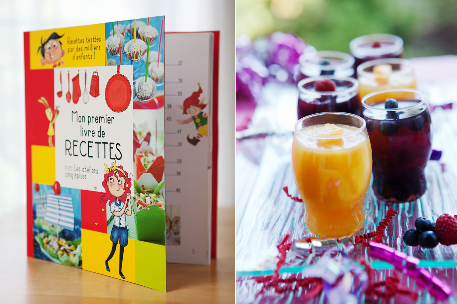 Photos des recettes / Mon premier livre de recettes